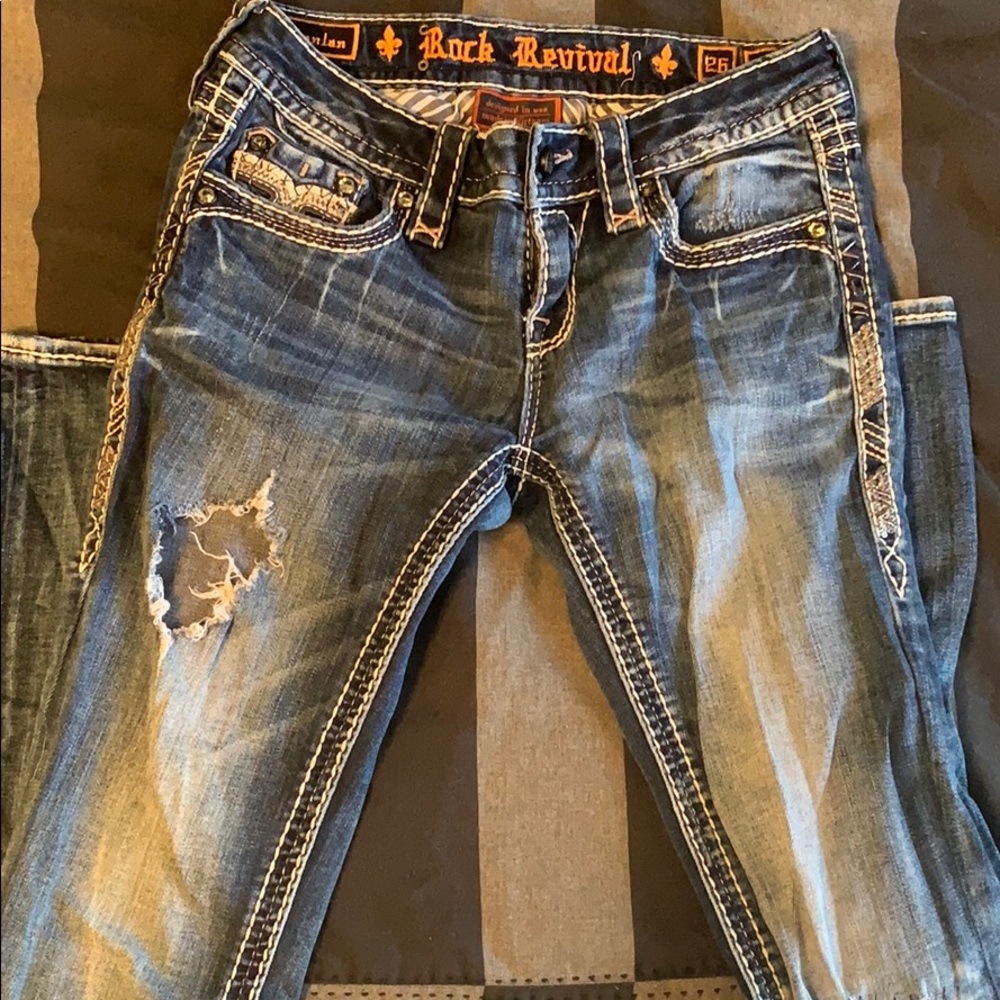 Rock Revival Straight Cut Jeans $100 OBO